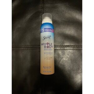 Secret Whole Body Sensitive Deodorant Spray 72 HR Freshness Almond Honey 3.5 oz